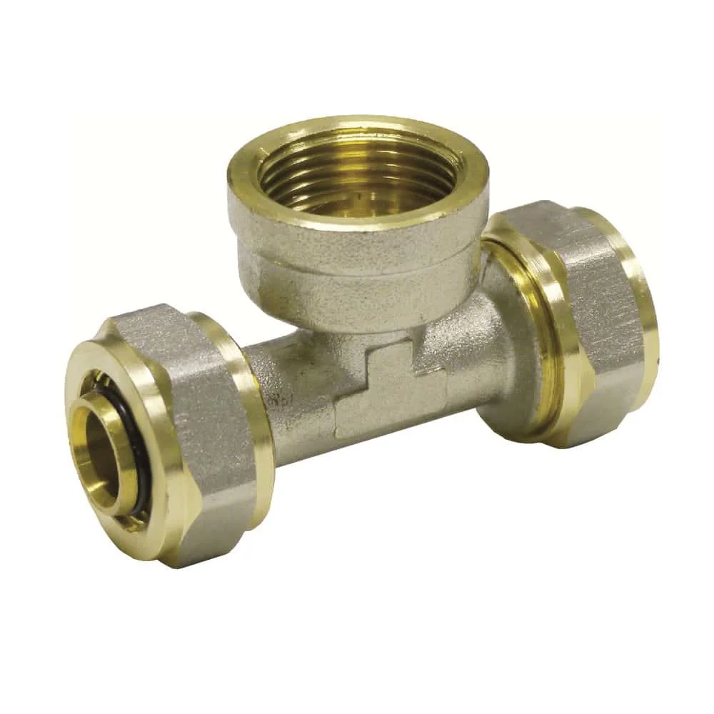 Schraubfitting T-Stück 32x3 1 Zoll IG