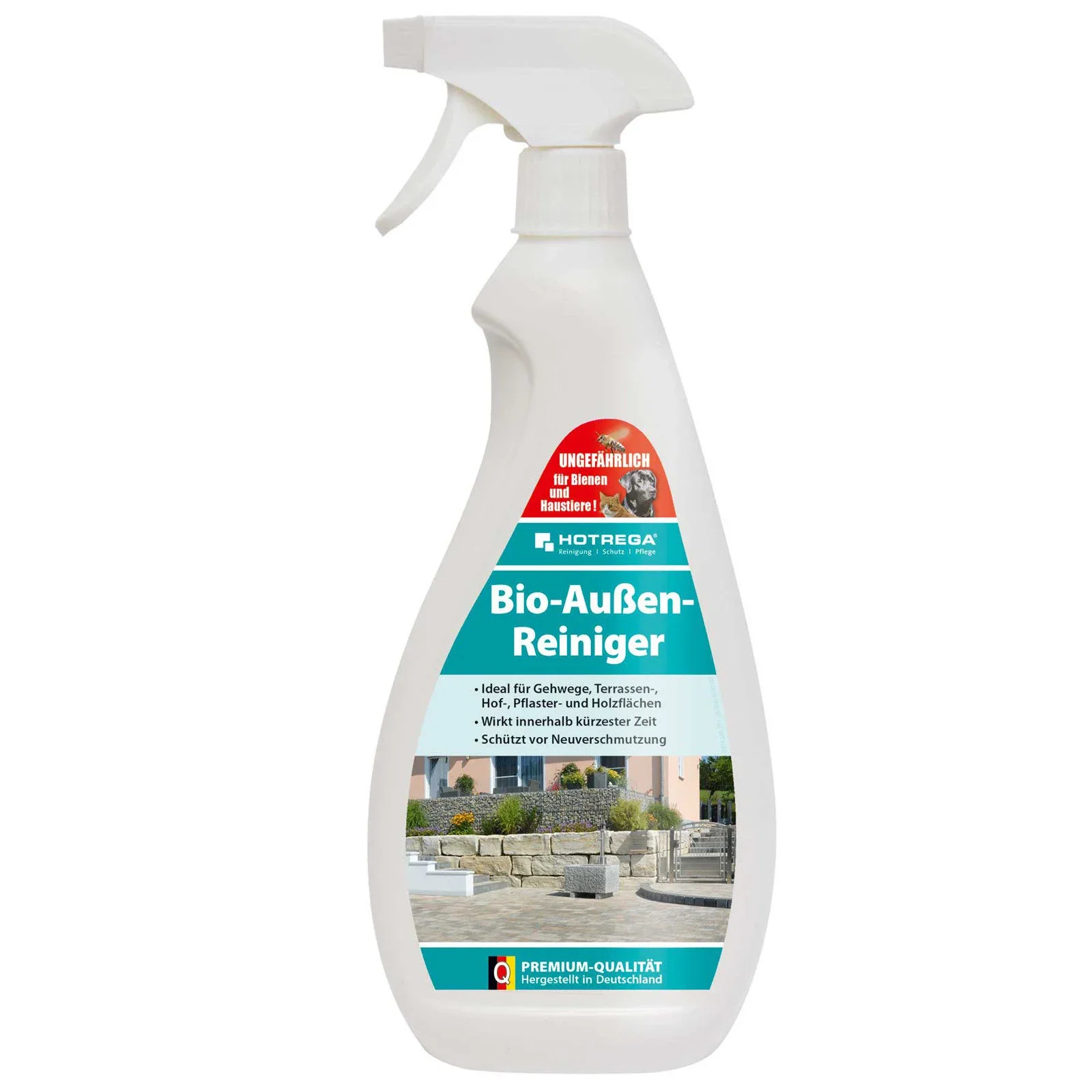 "Nettoyant extérieur, Nettoyant terrasse, 750 ml solution prête à l'emploi image"