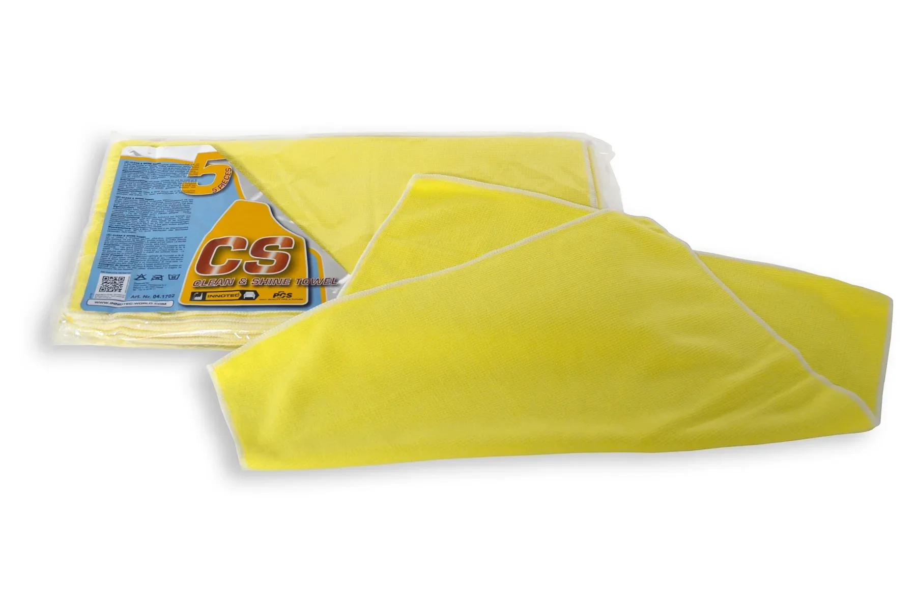 Chiffons de nettoyage et de polissage, chiffons de polissage, lingettes de nettoyage, chiffon jaune polissage, lot de 5