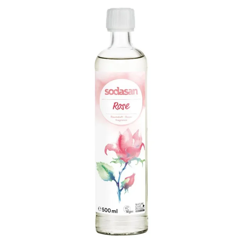 "Parfum d'ambiance rose 500ml, recharge, parfum d'intérieur image"