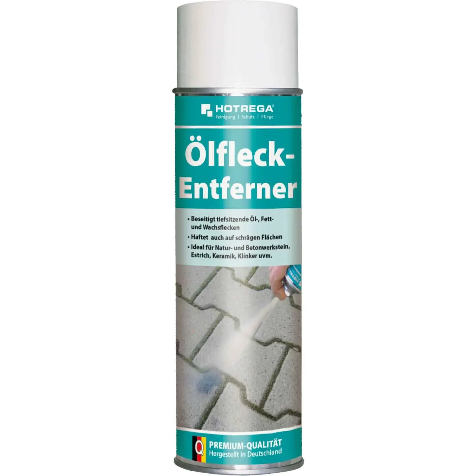 Nettoyant taches d'huile, Détachant huile sol, Bombe aérosol, 500 ml