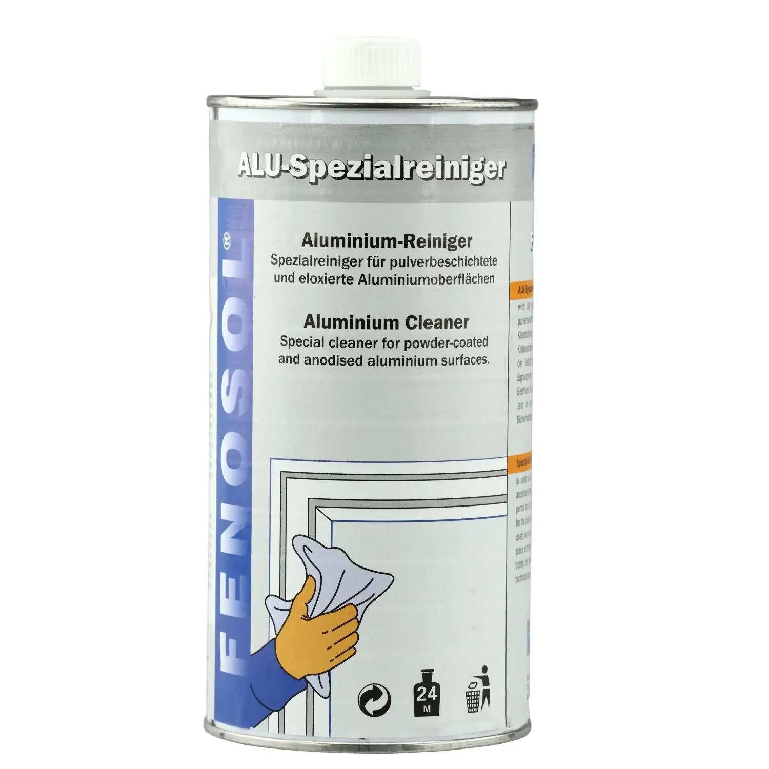 "Nettoyant plastique, Fenosol AL-ELP 1000 ml, nettoyant PVC, nettoyant aluminium image"