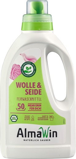 "Lessive laine et soie, lessive laine, lessive douce, 750 ml, pour linge fragile image"