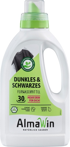 "Lessive pour linge foncé, Almawin, lessive linge noir, 750 ml image"