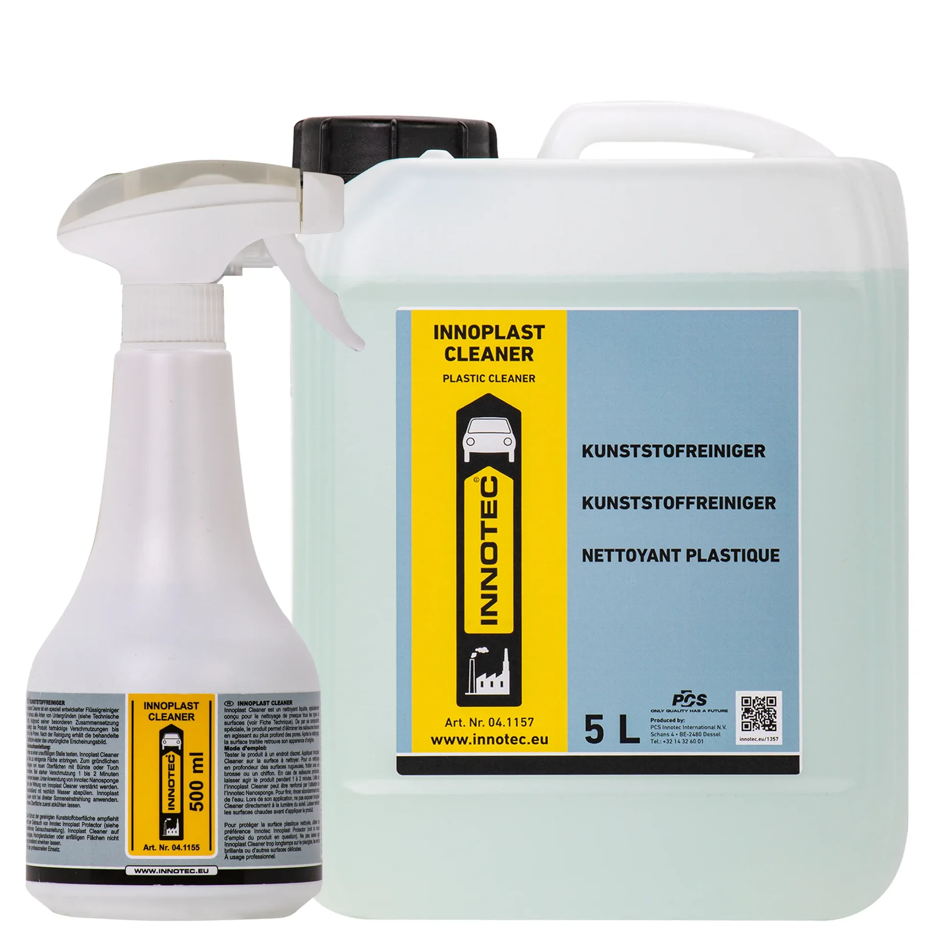 "Nettoyant plastique, Nettoyage plastique, Dégraissant plastique, Innoplast Cleaner image"