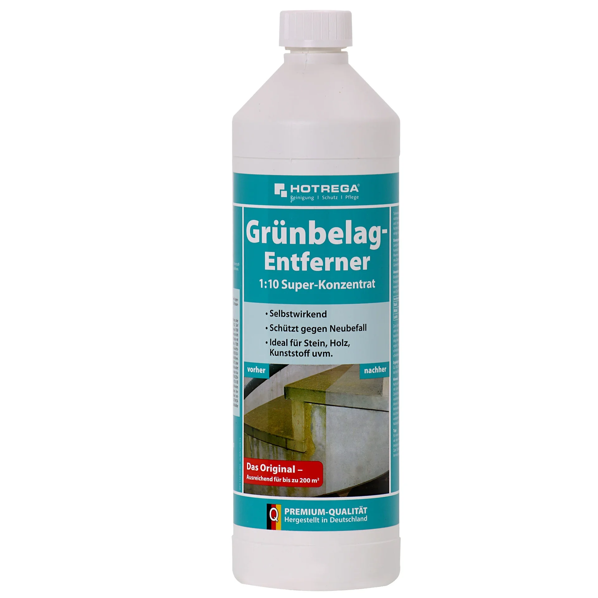 "Anti mousse terrasse, anti depot vert, nettoyant terrasse, concentré super 1 litre image"