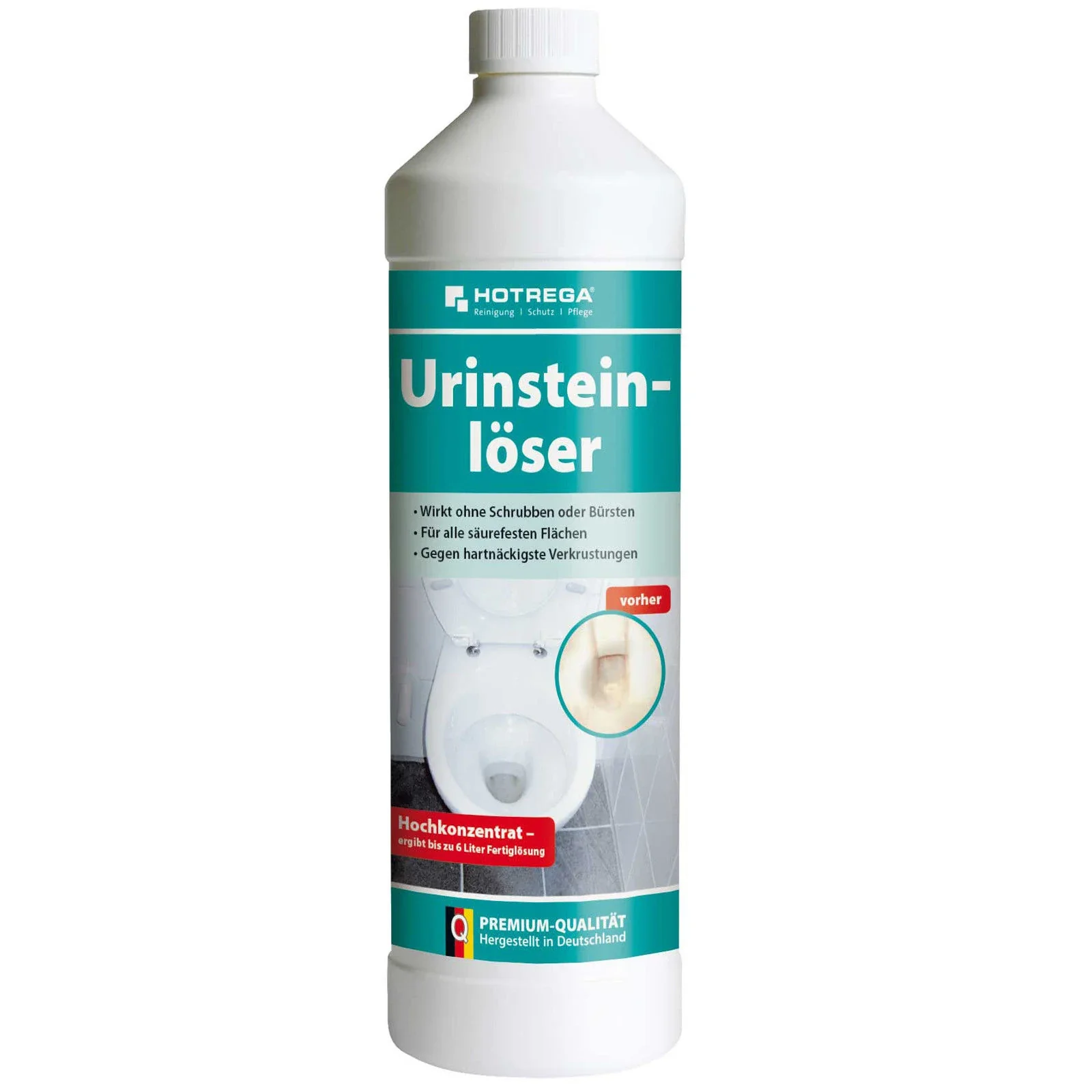 "Anti tartre WC, Nettoyant WC puissant, Détartrant WC concentré, 1 Litre image"