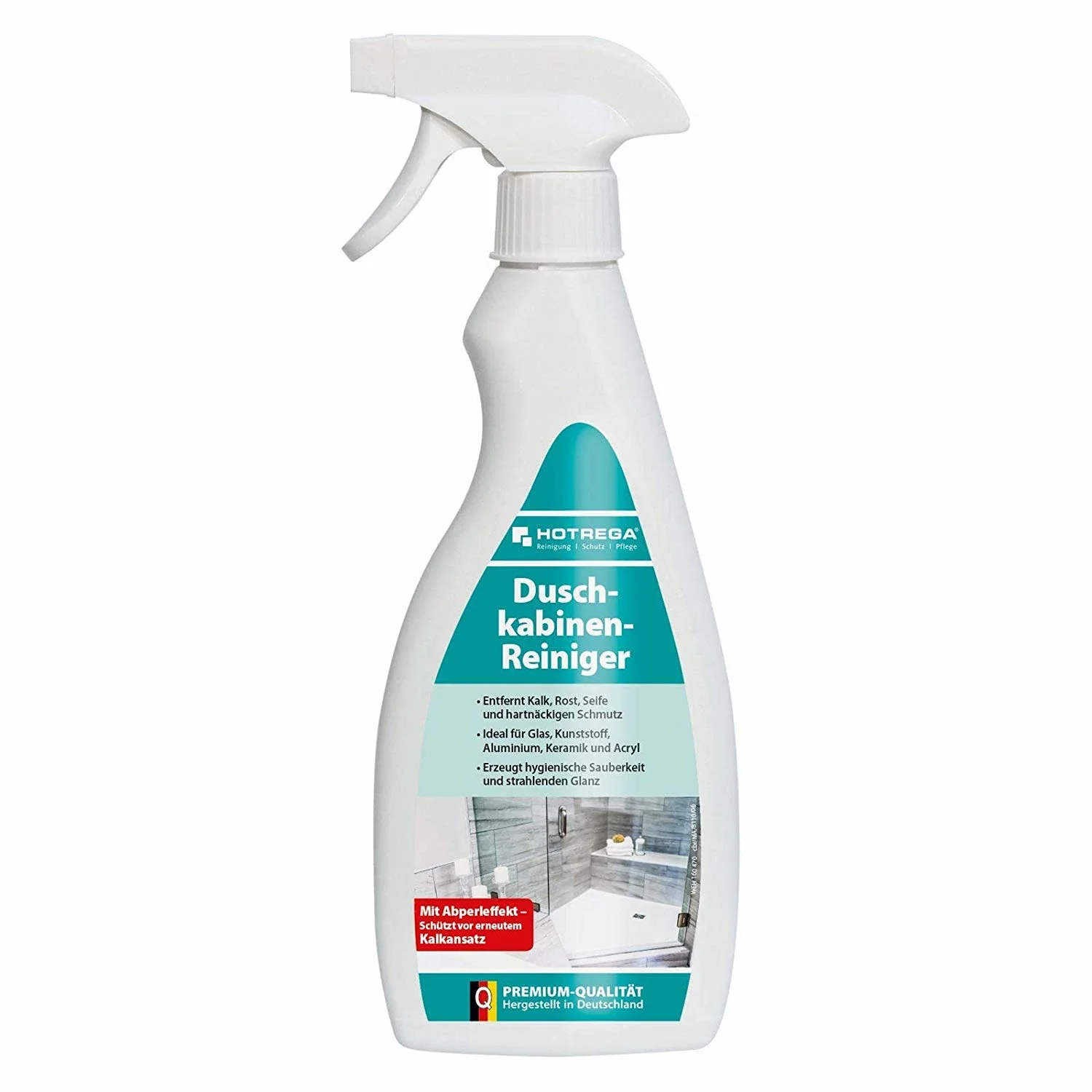 "Nettoyant cabine de douche, nettoyant douche, anti calcaire, spray 500 ml image"