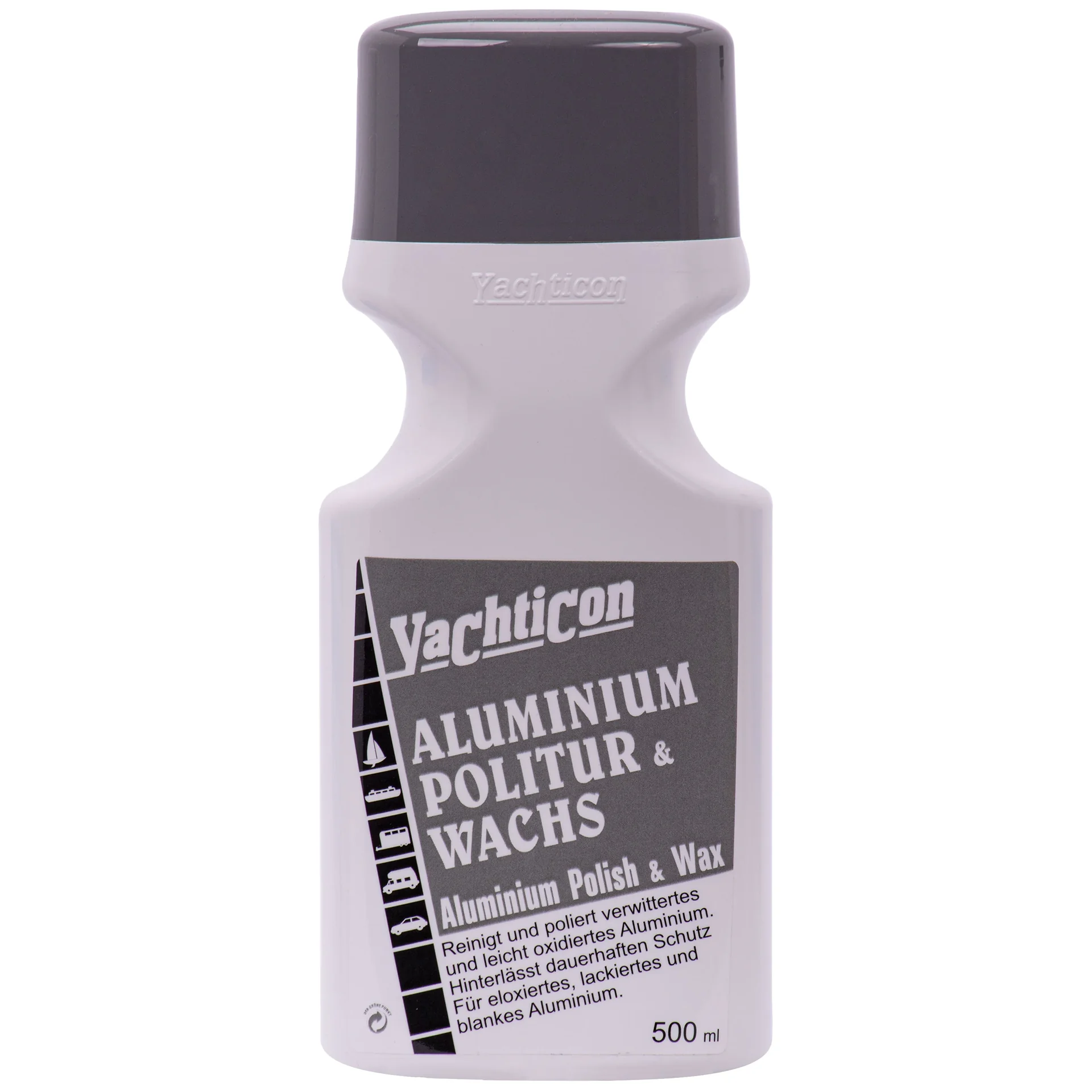 "Polish aluminium bateau, cire, YACHTICON 500 ml, protection aluminium image"