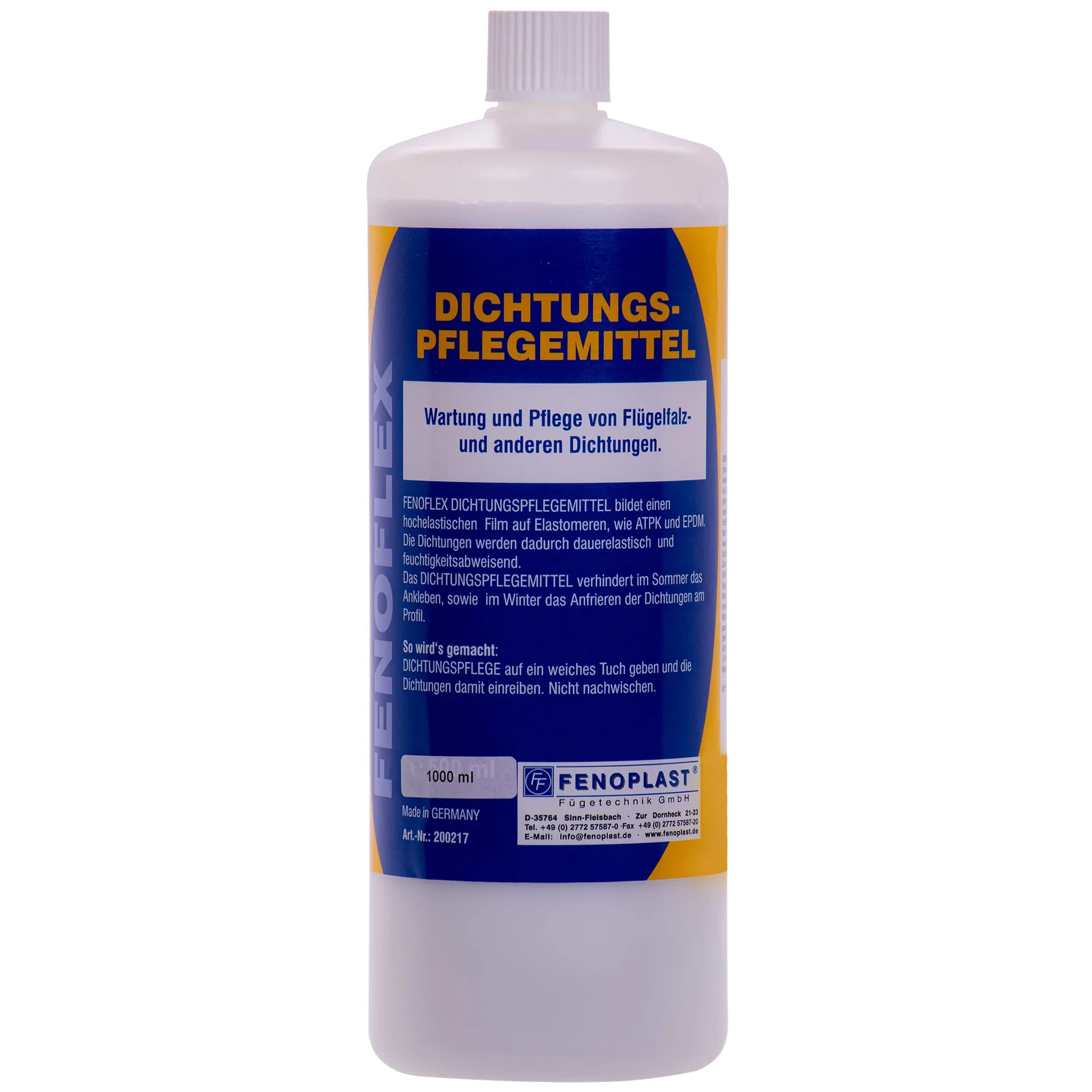 "Entretien joints caoutchouc, nettoyant joints caoutchouc, protection joints, 1000 ml image"