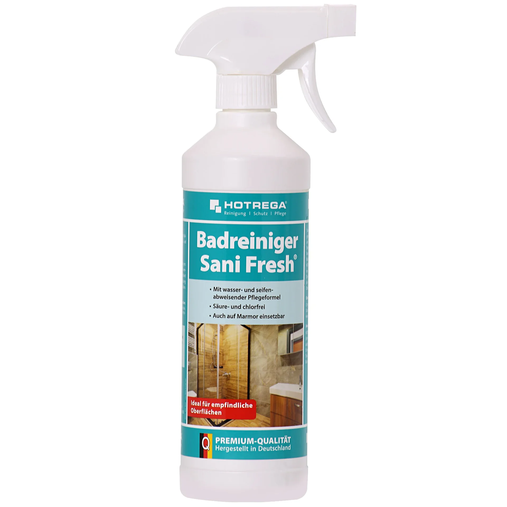 "Nettoyant salle de bain anticalcaire, spray 500ml, nettoyant douche image"