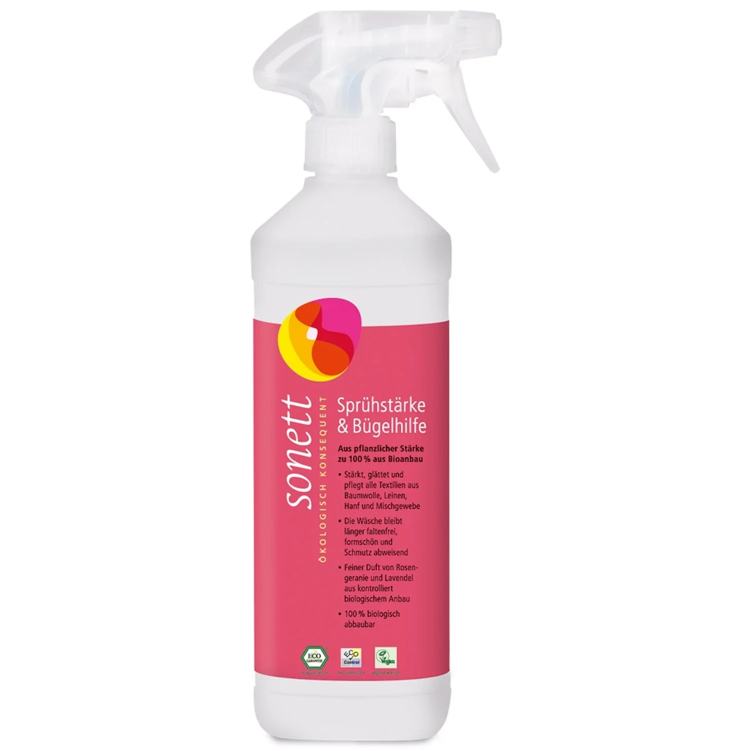 Amidon à repasser, aide au repassage, spray pour faciliter le repassage, 500ml