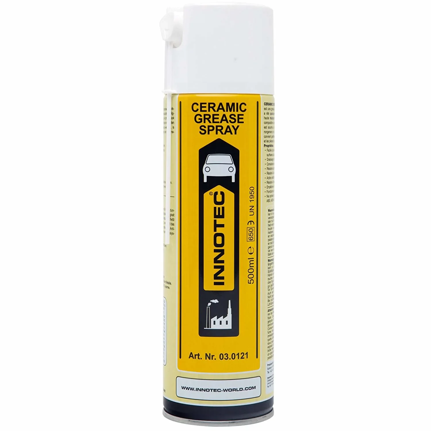 "Graisse céramique spray, 500 ml, graisse en spray, lubrifiant haute température image"