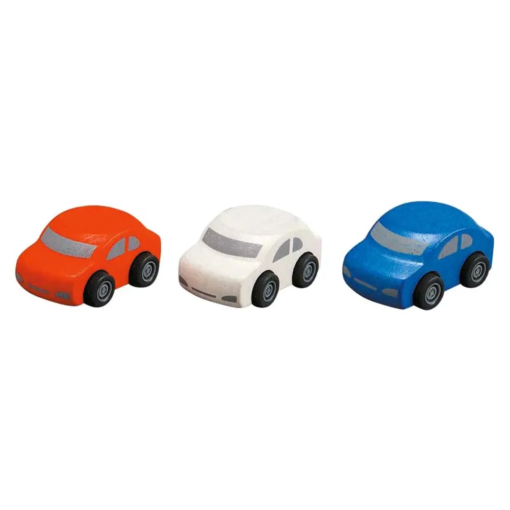 Plan Toys Familienauto-Set Holz