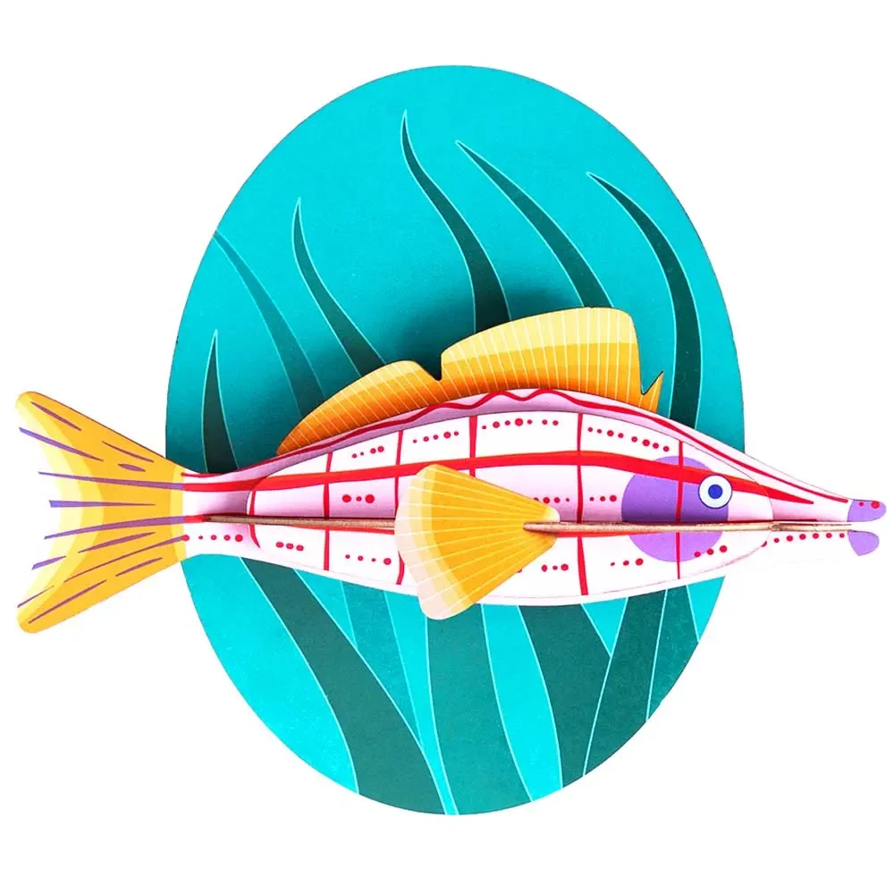 "Studio Roof Décoration murale poisson moine Carton image"