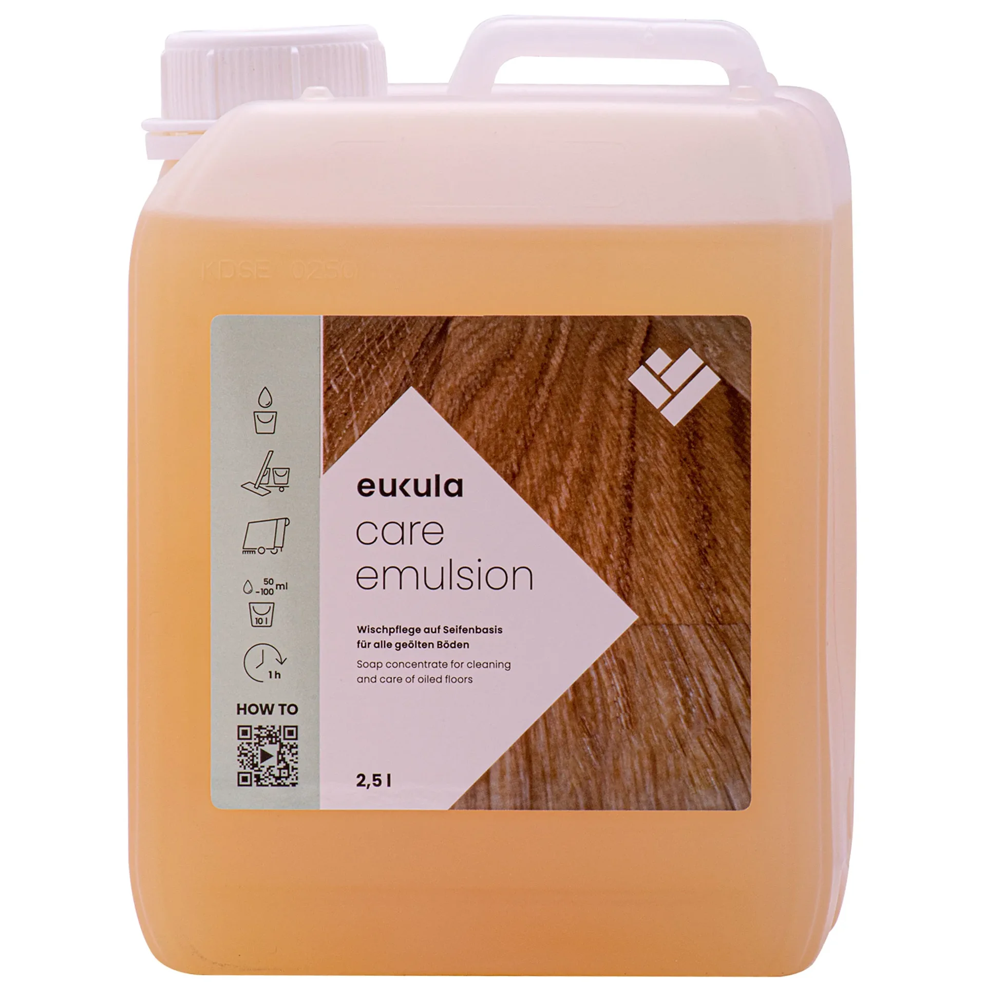 "Émulsion entretien parquet 2,5L, soin parquet, nettoyant image"