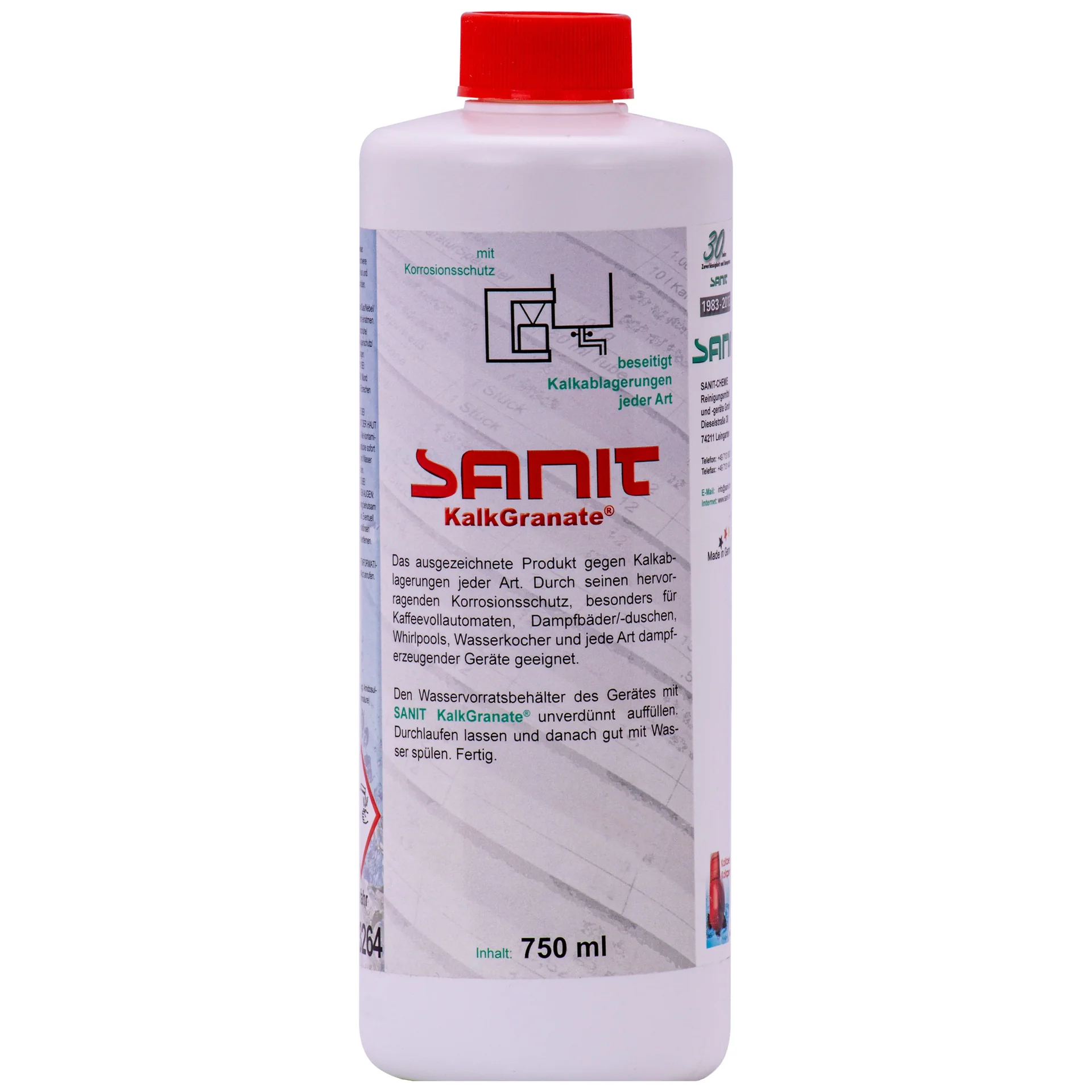 "Détartrant puissant 750 ml, anti calcaire puissant, détartrant universel image"