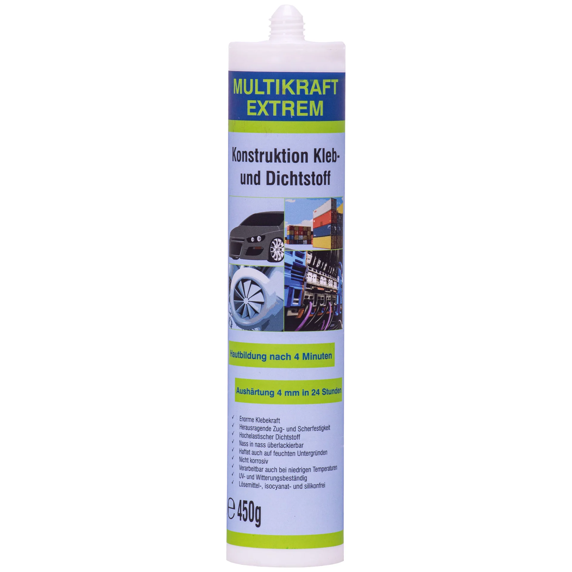 "Mastic colle polyvalent, colle mastic d'étanchéité, cartouche 450 g, colle etanche image"