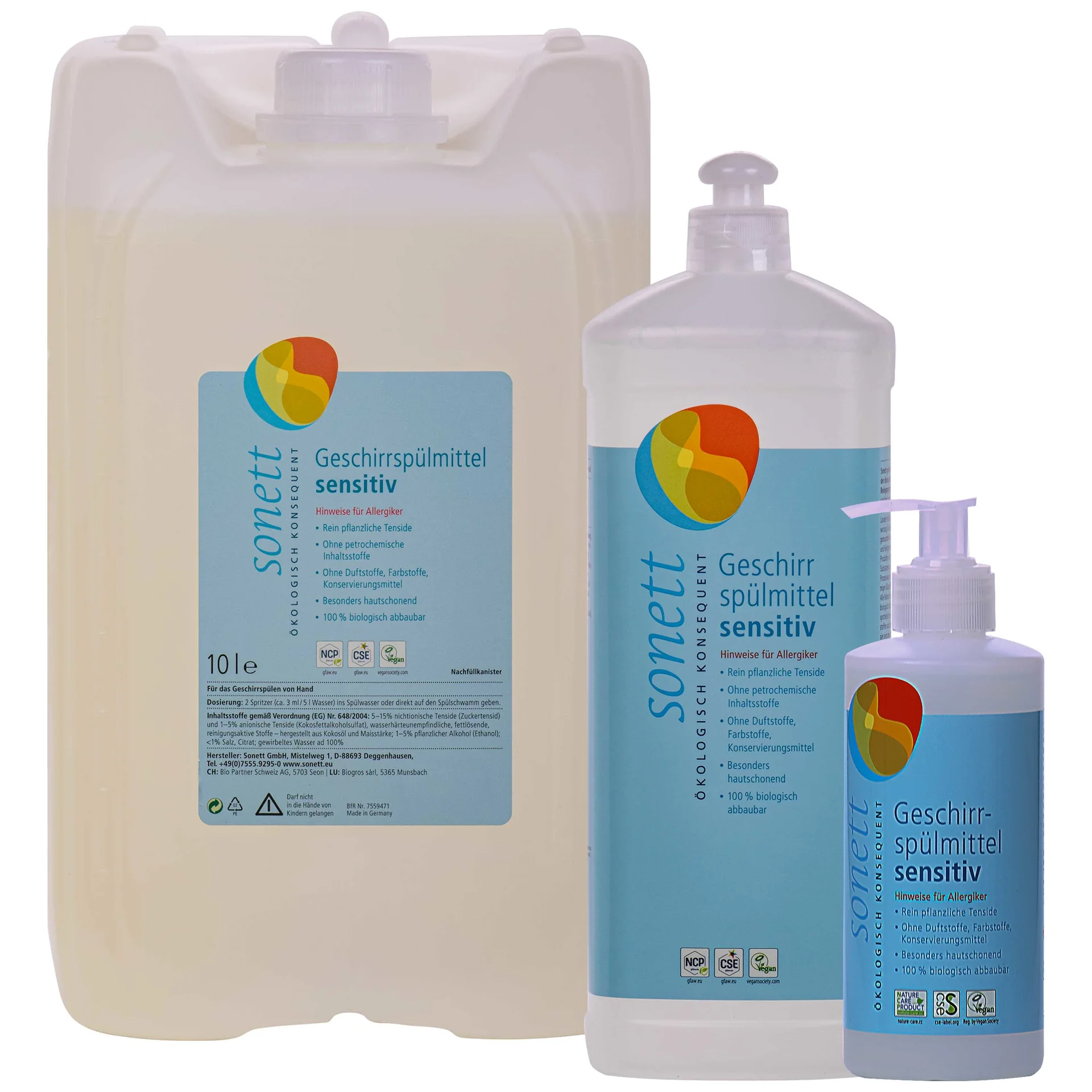 "Liquide vaisselle sensitive, vaisselle main, produit vaisselle naturel image"