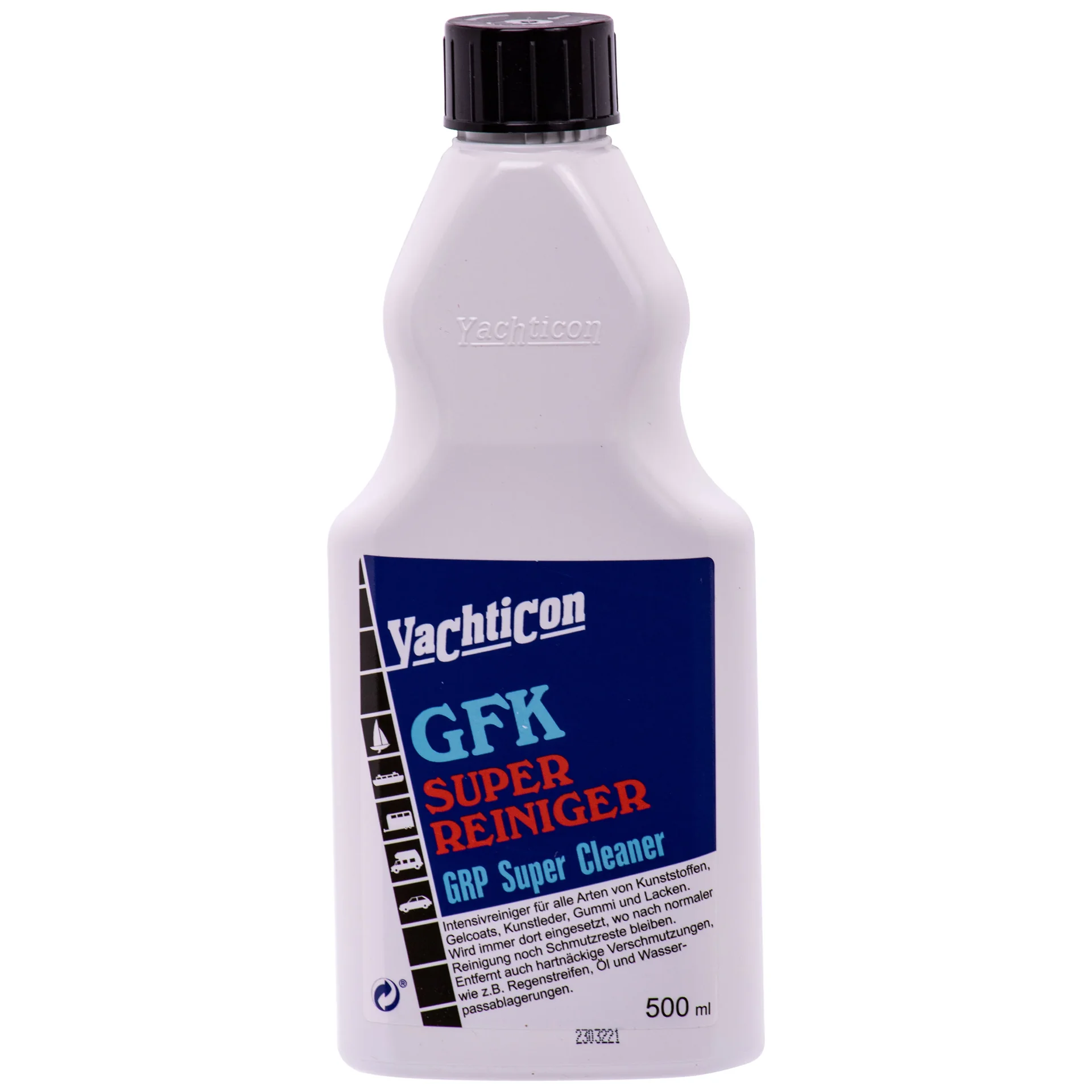 "Nettoyant Gelcoat, Nettoyant Bateau, Nettoyant GFK, Superreiniger 500 ml image"