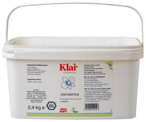 "Adoucissant eau, Anti calcaire linge, Adoucissant sans parfum, 2.4kg image"