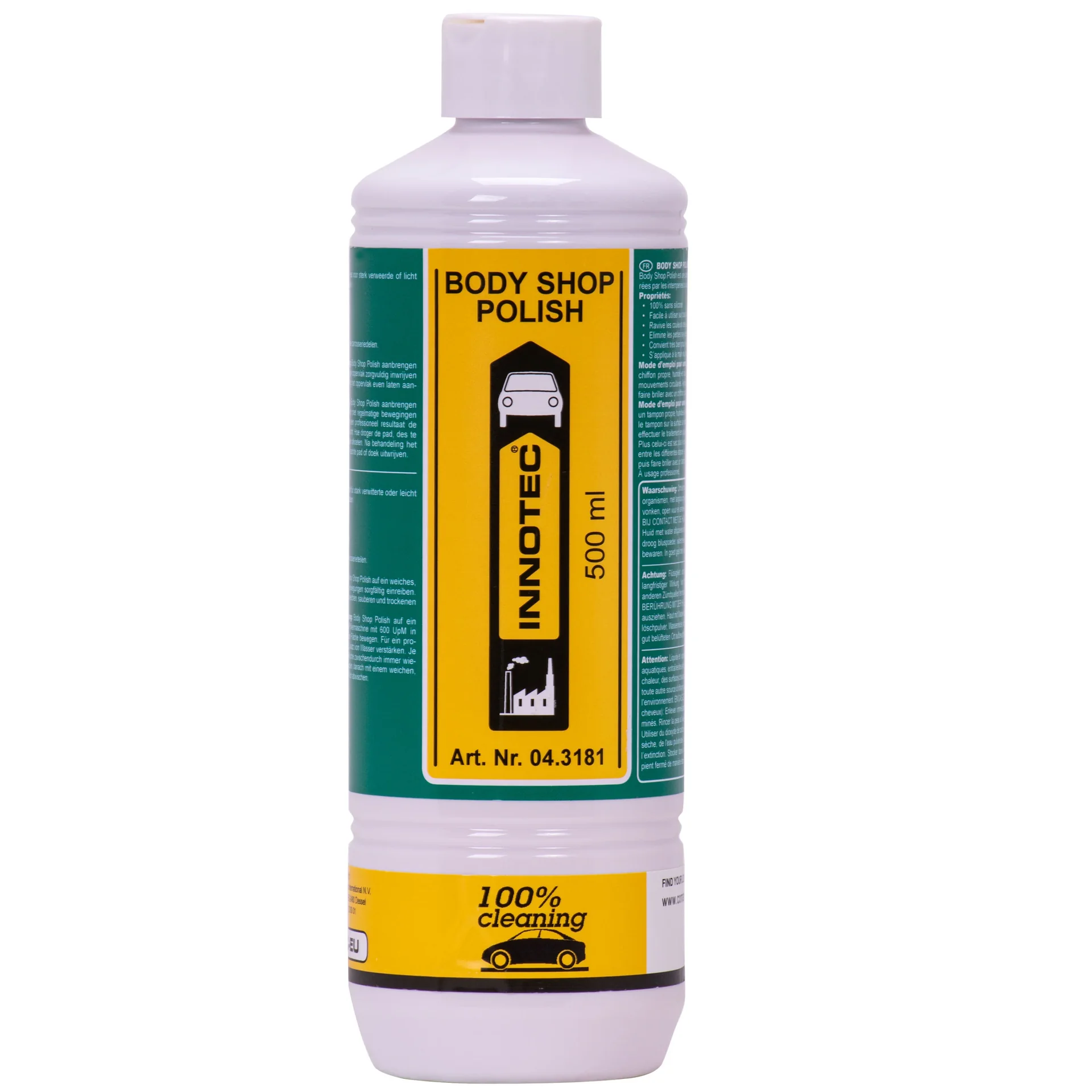 "Polish carrosserie, 500 ml polish sans silicone, polish voiture image"