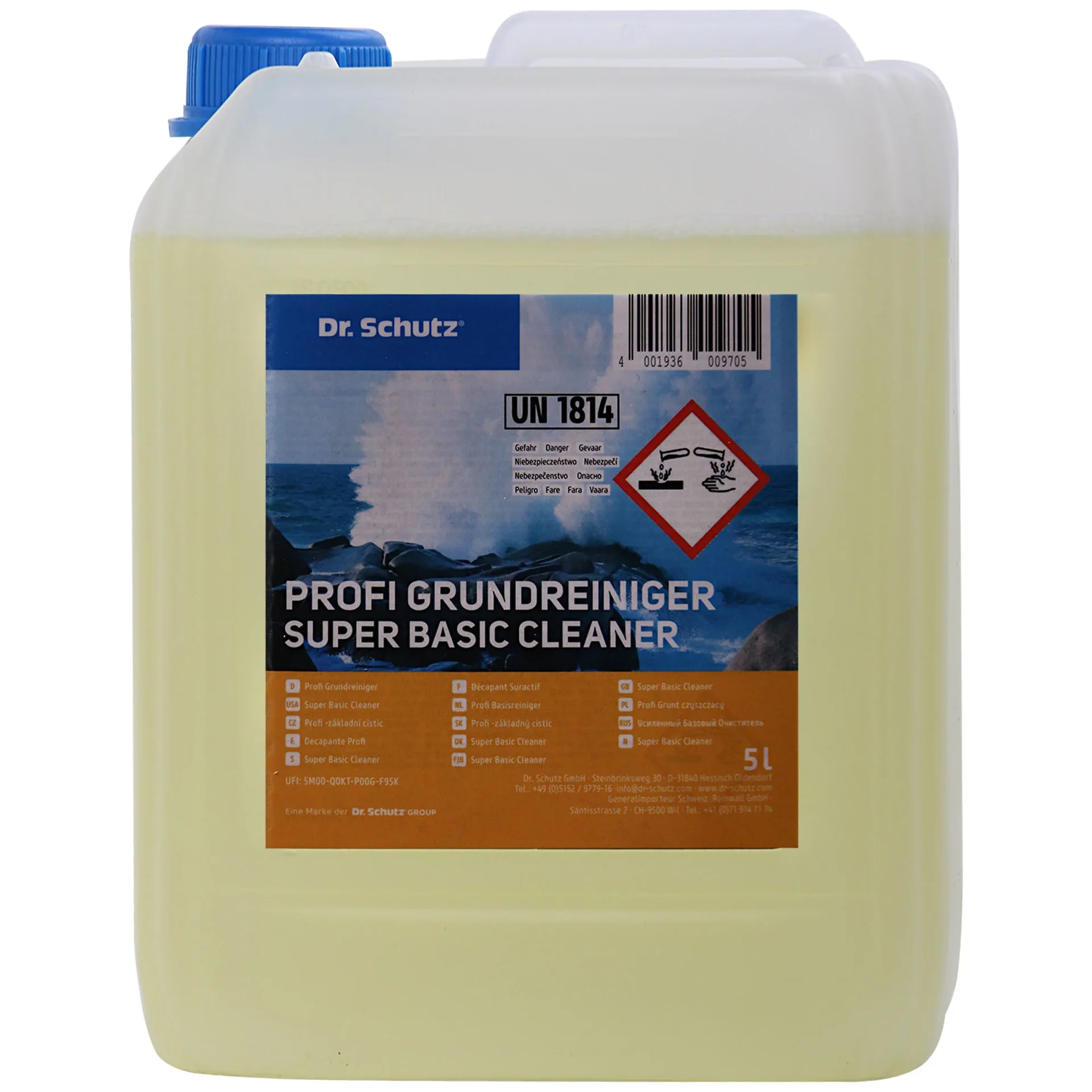 "Nettoyant PVC professionnel 5 litres, nettoyant sol PVC, nettoyage intensif PVC image"