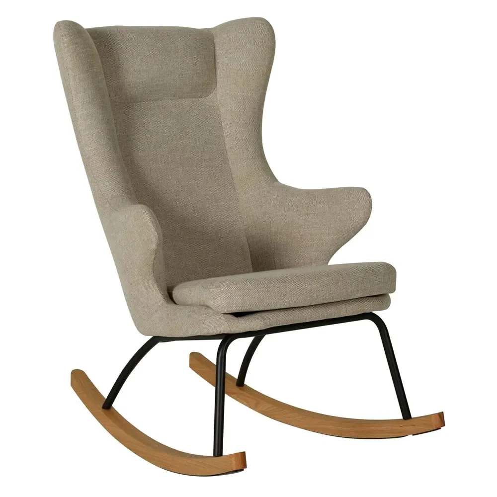"Quax Chaise à bascule / Chaise d'allaitement De Luxe clay image"