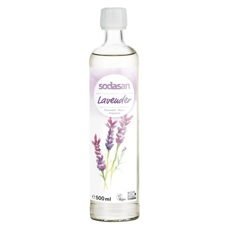 "Parfum d'ambiance lavande 500ml, recharge, diffuseur parfum lavande image"