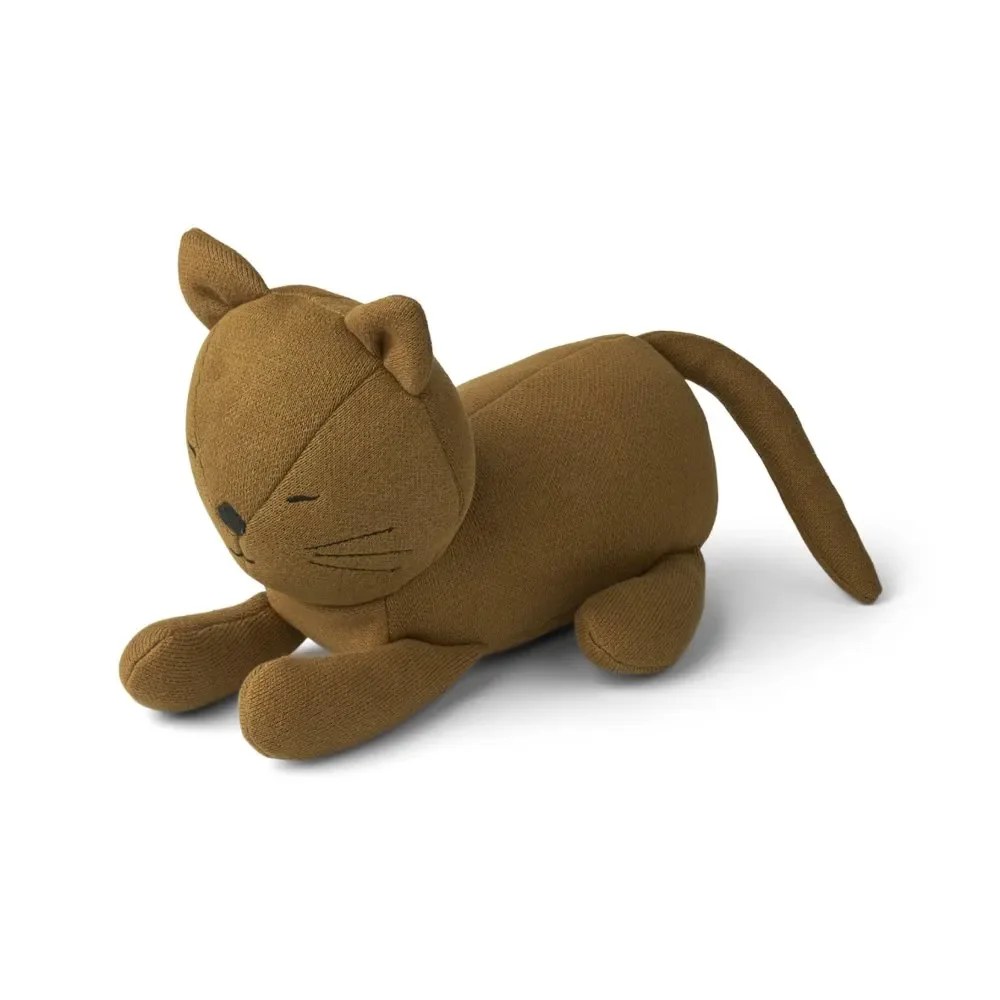 "Liewood Doudou "Grayson Cat" caramel image"