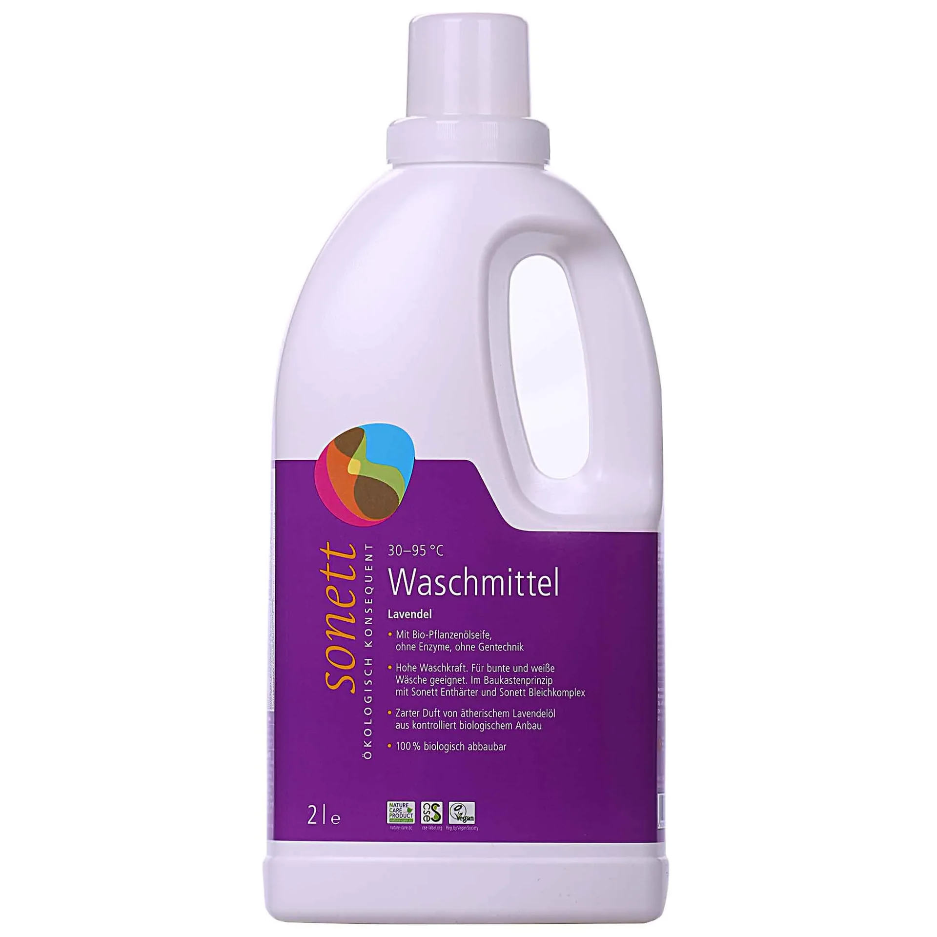 "Lessive liquide lavande 2 litres, lessive lavande, lessive écologique lavande image"