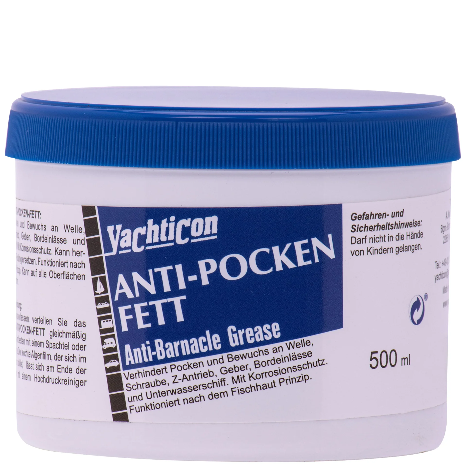 "Anti fouling bateau, graisse anti fouling, 500 ml, protection coque bateau image"