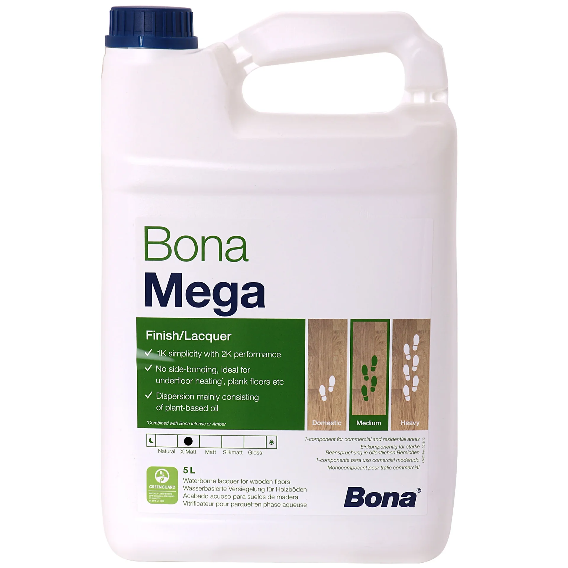 "Vernis parquet extra mat 5 Liter, vitrificateur parquet mat, finition extra mate image"