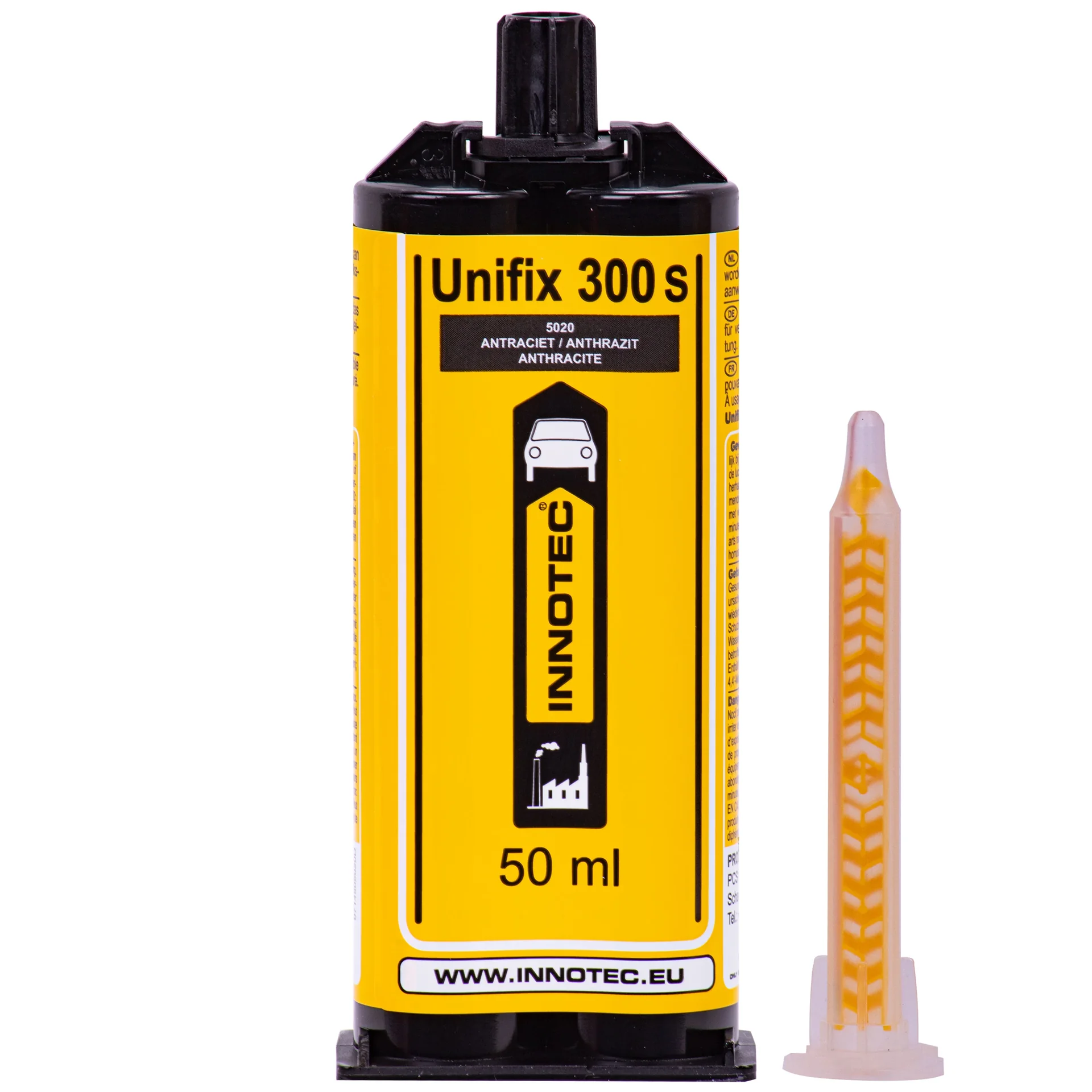 "Mastic anthracite, Colle de fixation, UNIFIX 300 S, 50 ml image"
