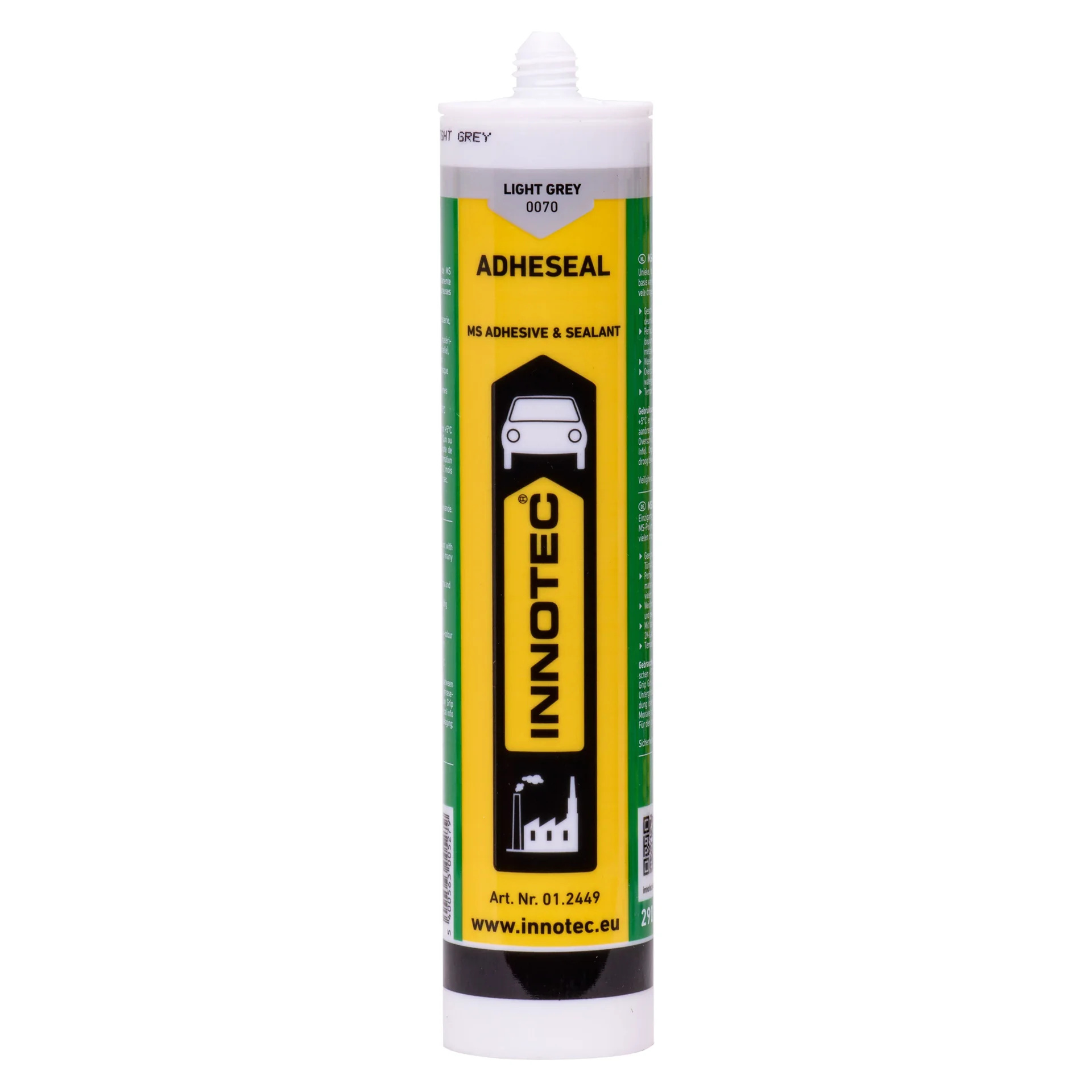 "Mastic colle gris clair 290 ml, colle mastic polyuréthane, mastic d'étanchéité incl. Spitze image"