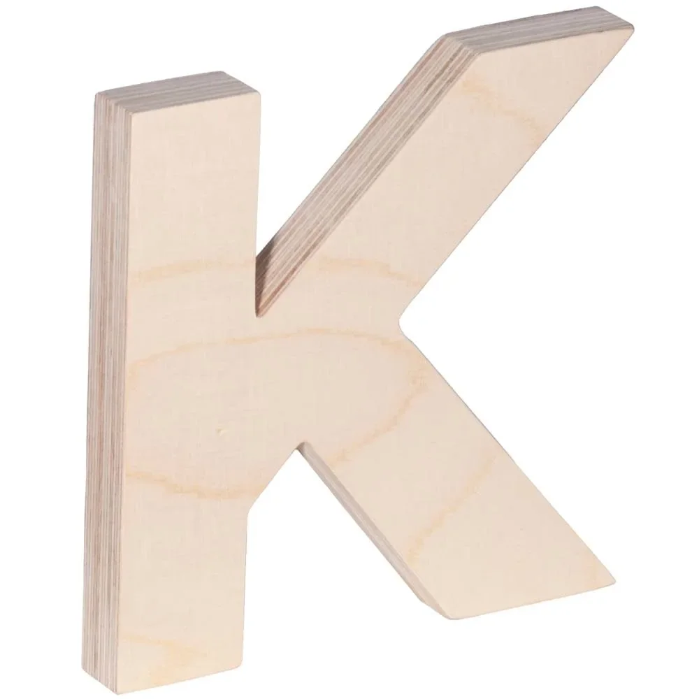 "Trixie Lettre en bois "K image"