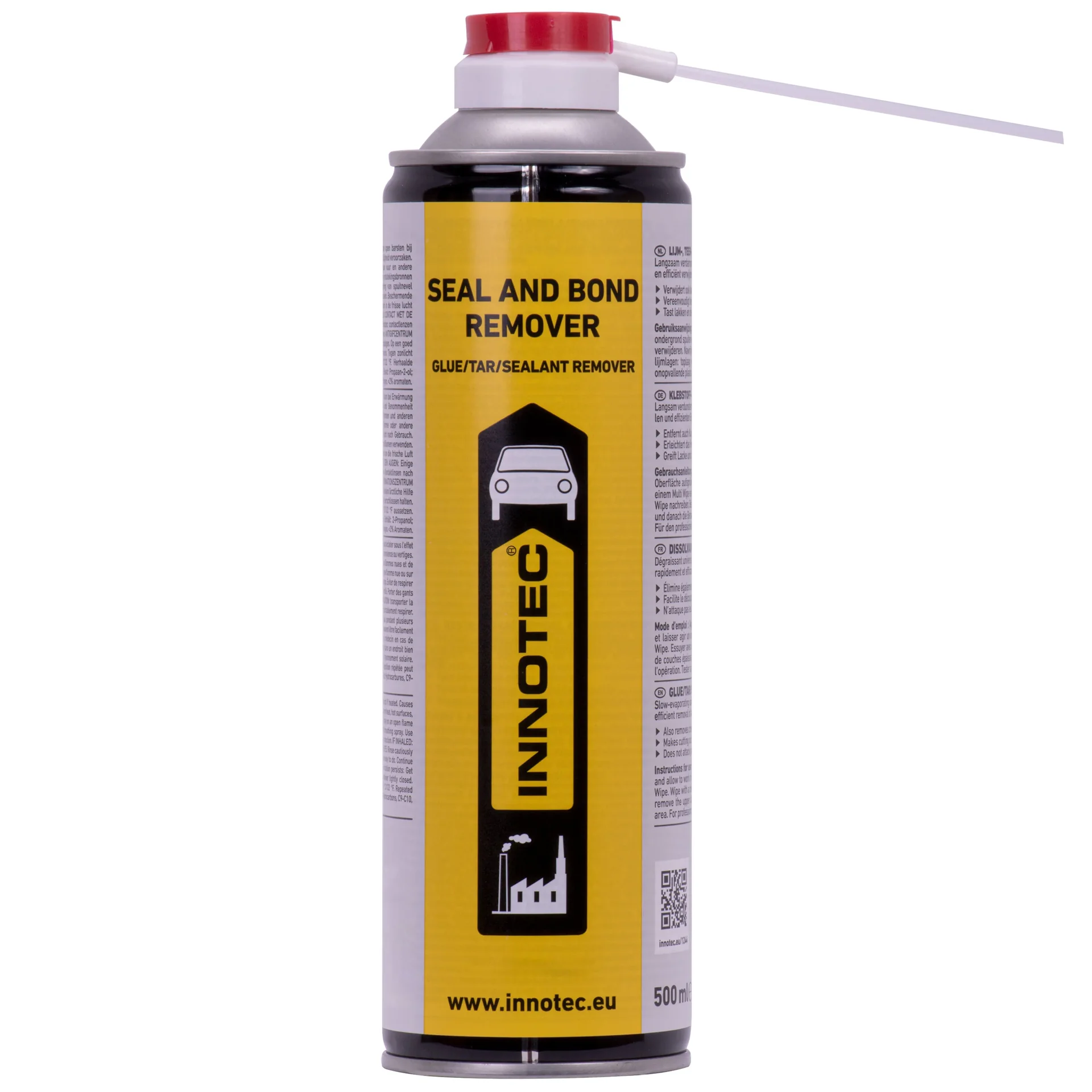 "Dissolvant colle, nettoyant colle, enlever résidus colle, INNOTEC Seal and Bond Remover 500 ml image"