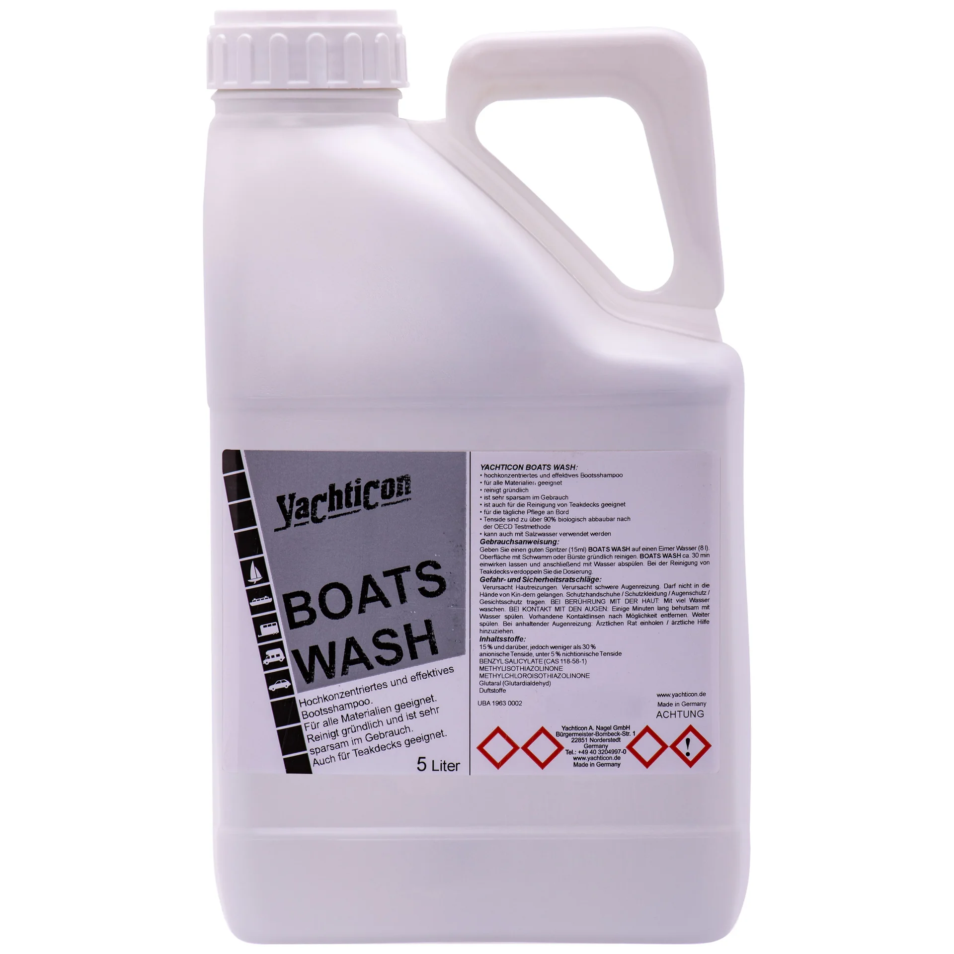 "Nettoyant bateau 5 Liter, savon bateau, produit de nettoyage bateau image"