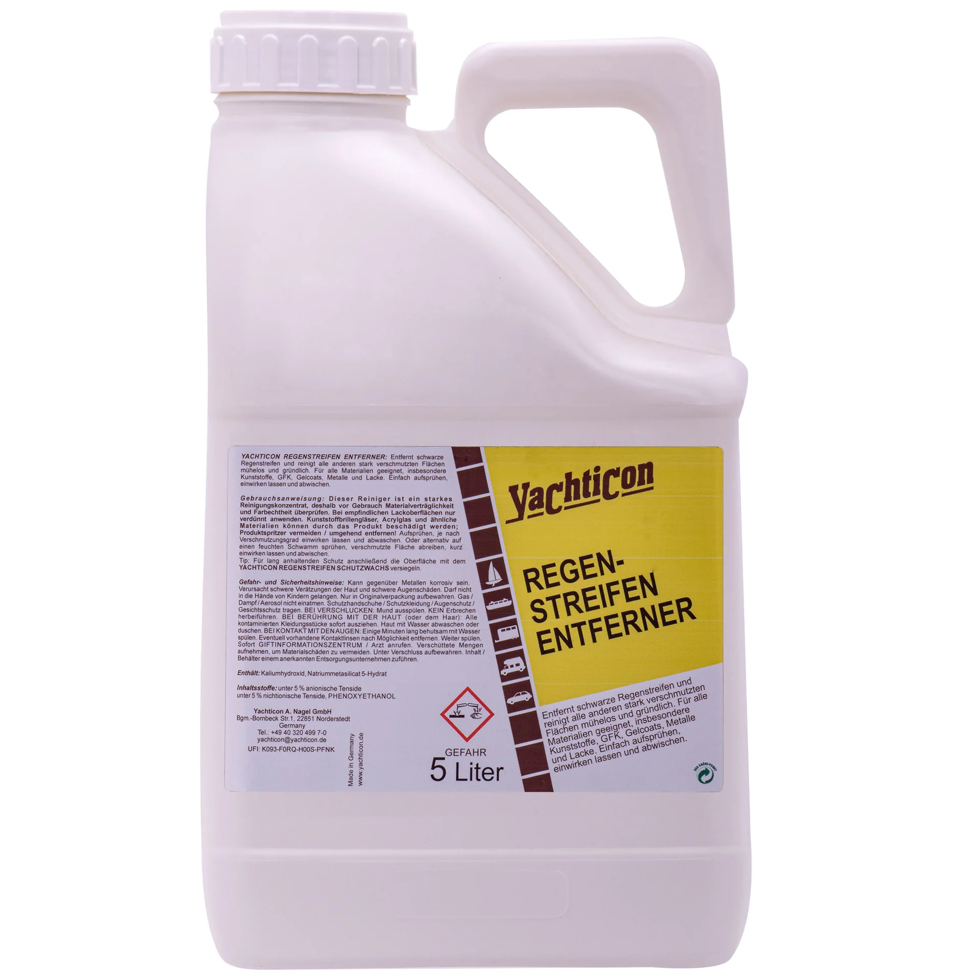 "Nettoyant traces de pluie 5 Liter, Nettoyant bateau, Nettoyage bateau image"