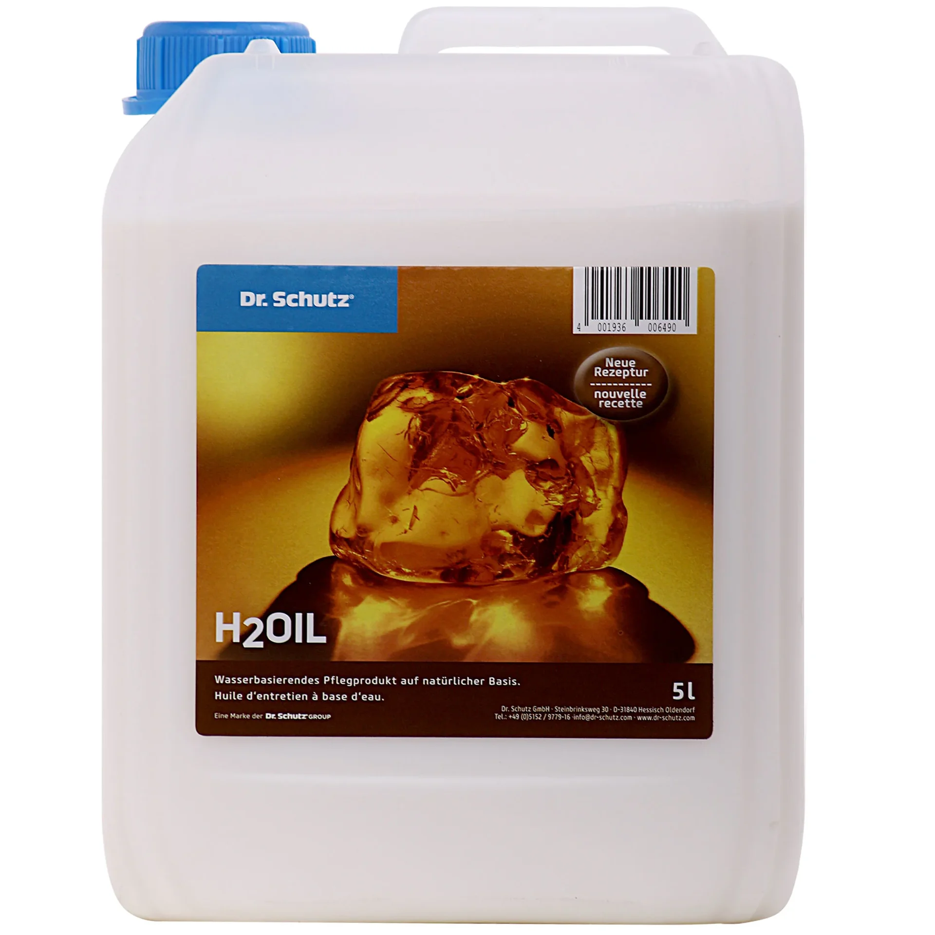 "Huile d'entretien bois 5 Liter, huile à l'eau pour bois, protectrice parquet image"