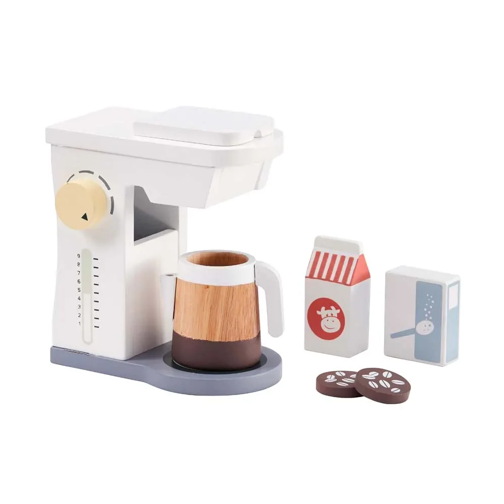 "Kids Concept Jeu machine à café en bois avec accessoires image"