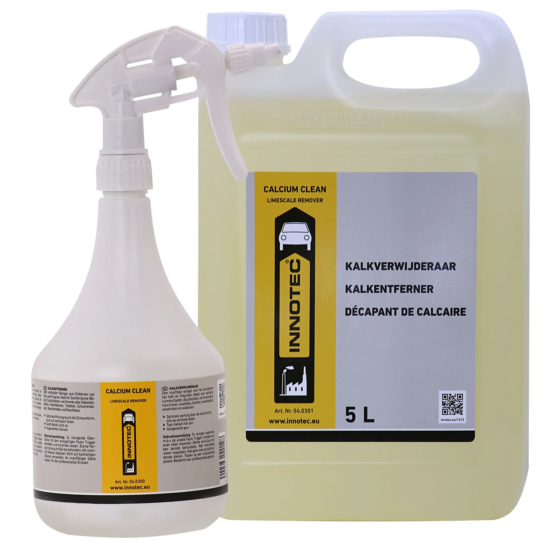 "Anti calcaire puissant, nettoyant calcaire, anti rouille, Innotec Calcium Clean, pour enlever calcaire image"