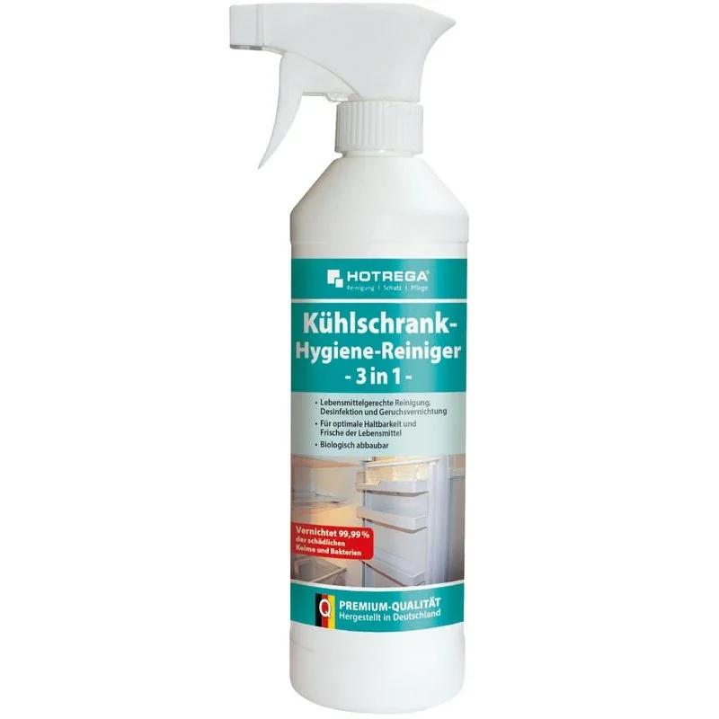 "Nettoyant frigo 500 ml, hygiène frigo, spray nettoyant, 3 en 1 image"