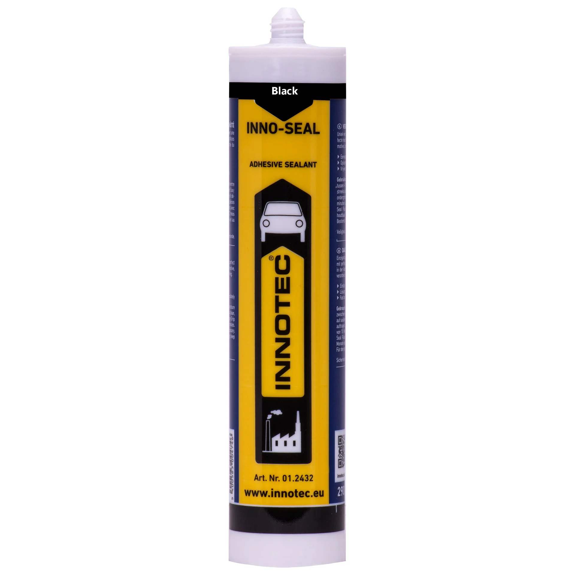 "Mastic d'étanchéité noir, Mastic étanche 290ml, Mastic colle noir image"