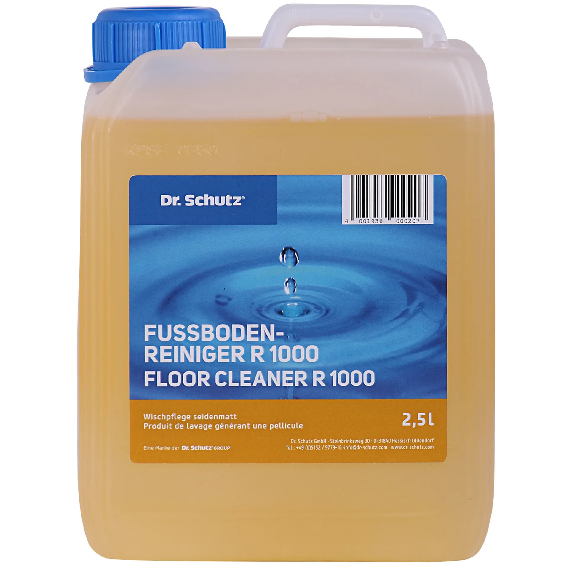 "Nettoyant sol 2,5 Liter, Nettoyant pour sols, Nettoyage sol pour 2500m² image"