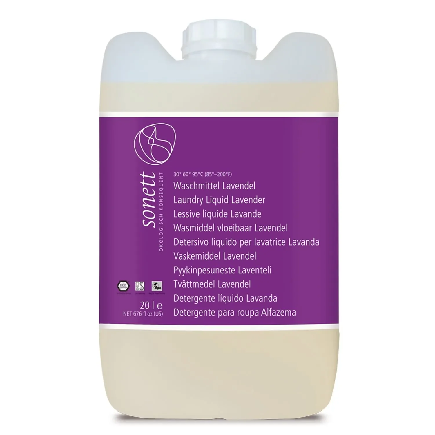 "Lessive liquide lavande 20 litres, lessive lavande, lessive liquide écologique image"