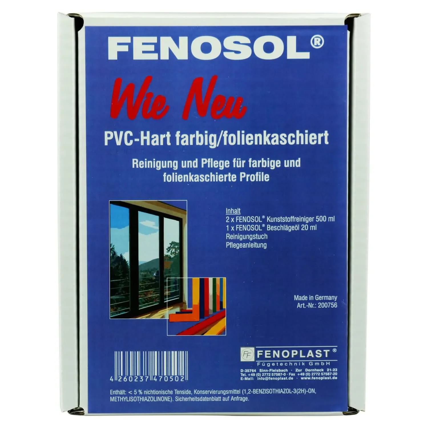 "Nettoyant PVC fenêtres, Kit entretien fenêtres PVC, Nettoyage fenêtres PVC couleur, rénovation fenêtres PVC image"