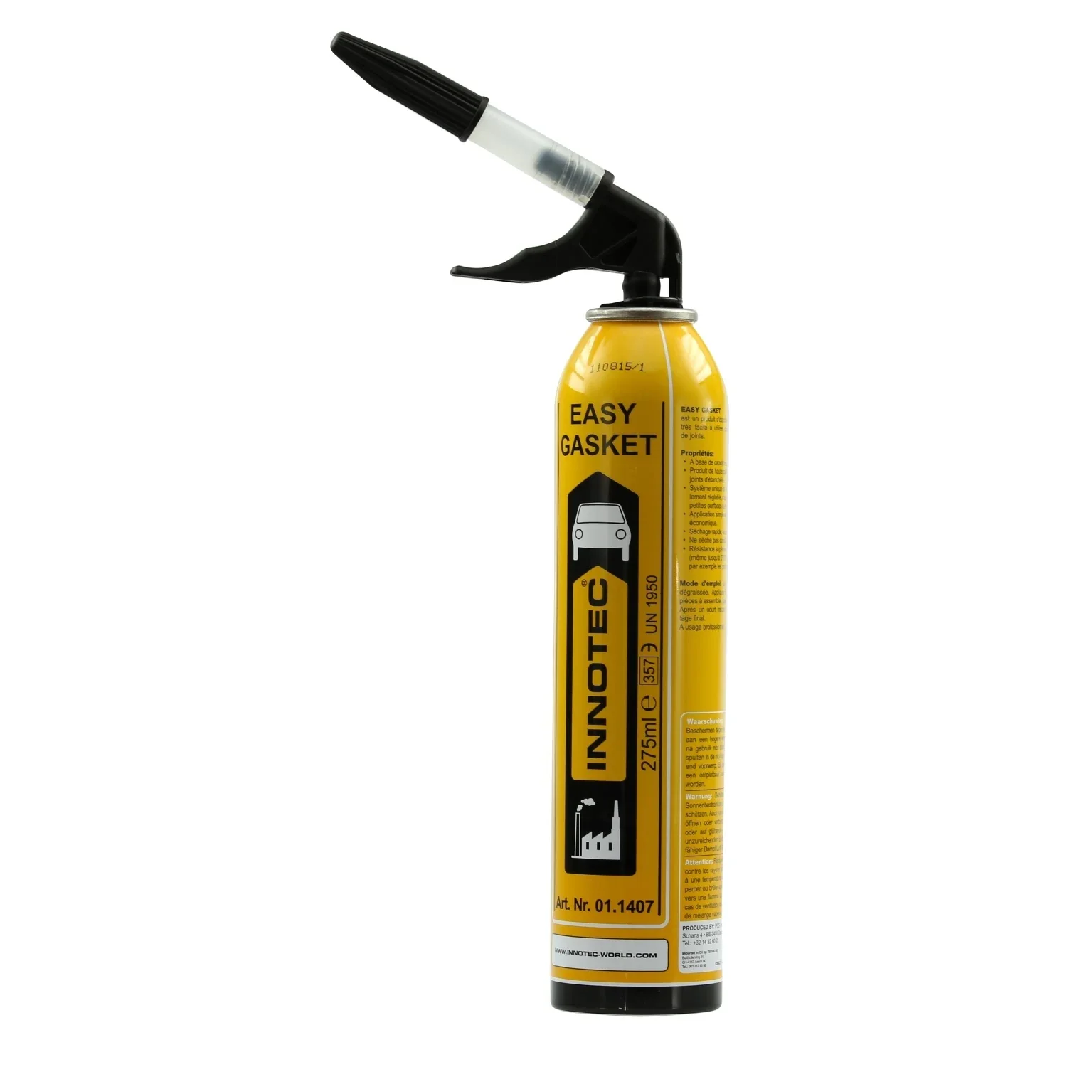 Joint d'étanchéité, mastic d'étanchéité, 275ml avec buse, produit d'étanchéité