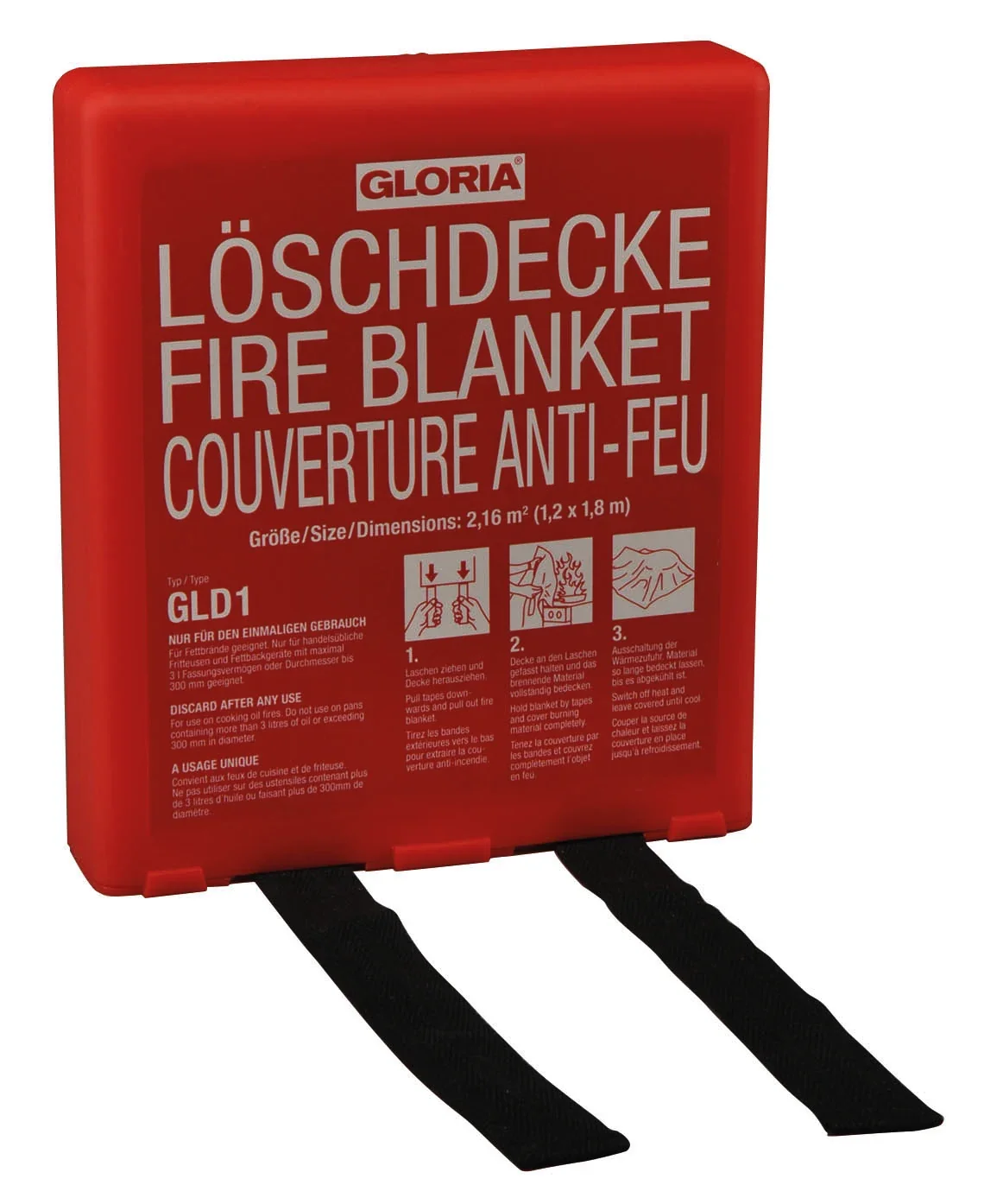"Couverture anti feu - GLD1 en fibre de verre revêtue de silicone image"