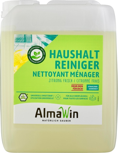 "Nettoyant ménager multi-usages 5 litres, nettoyant multi-surfaces, nettoyant écologique maison image"